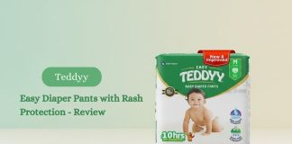 Teddyy Easy Diaper Pants with Rash Protection - Review