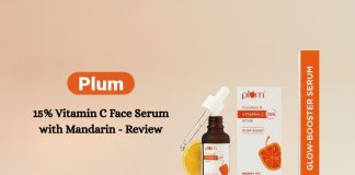 Plum 15% Vitamin C Face Serum with Mandarin - Review