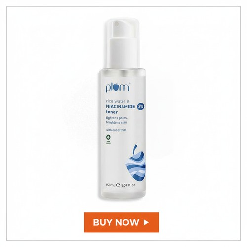 Plum 3% Niacinamide Toner with Rice Water