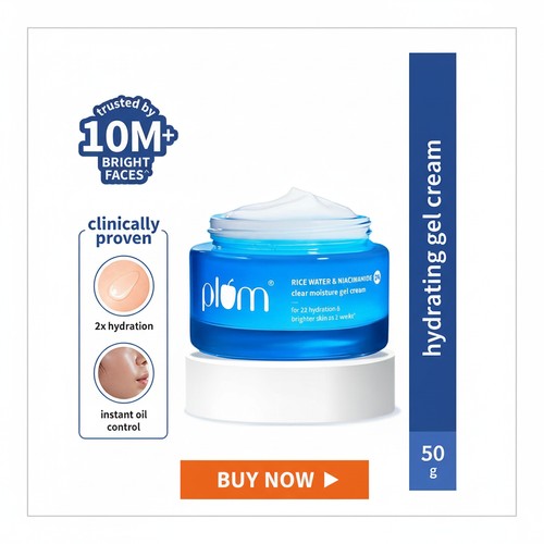 Plum 2% Niacinamide & Rice Water Clear Moisture Gel Cream - Review