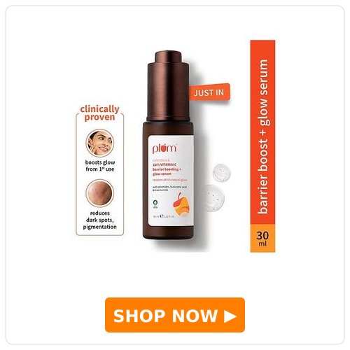 Plum 10% Vitamin C & Calendula Barrier Boosting + Glow Serum