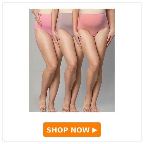 MomToBe Cotton Solid Maternity Panties