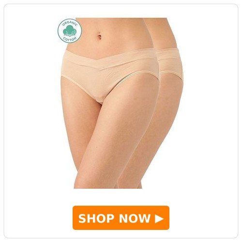 Inner Sense Organic Cotton Antimicrobial Maternity Panties