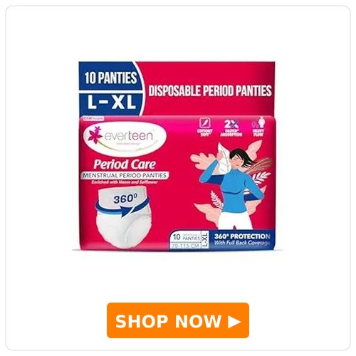 Everteen Cottony Soft Menstrual Period Panties 