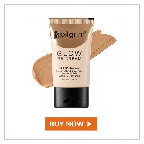 Pilgrim BB Cream SPF 50 PA++++ With Niacinamide Hyaluronic Acid & Vit C Beige Glow