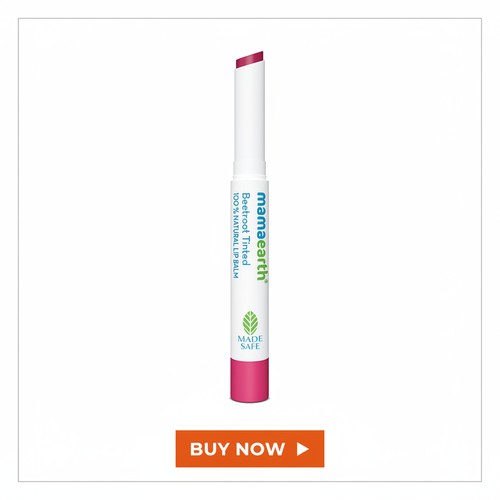 Mamaearth Beetroot Tinted 100% Natural Lip Balm Mamaearth Beetroot Tinted 100% Natural Lip Balm