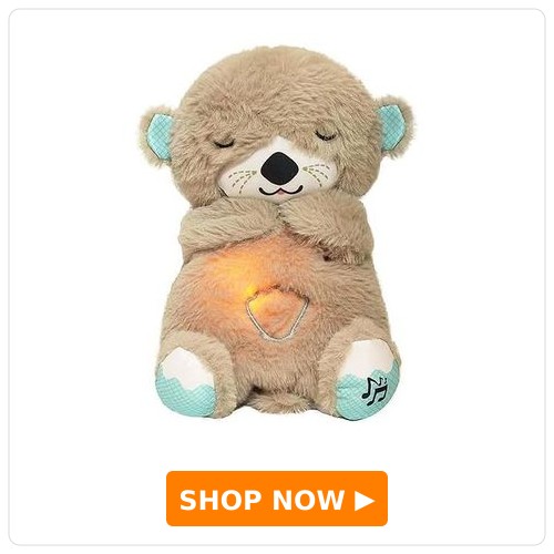 Uniquebuyin Baby Sound Light Bear Soothe Breathing