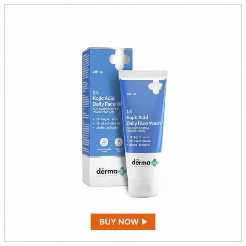 The Derma Co. 1% Kojic Acid Face Wash with Niacinamide & Alpha Arbutin 