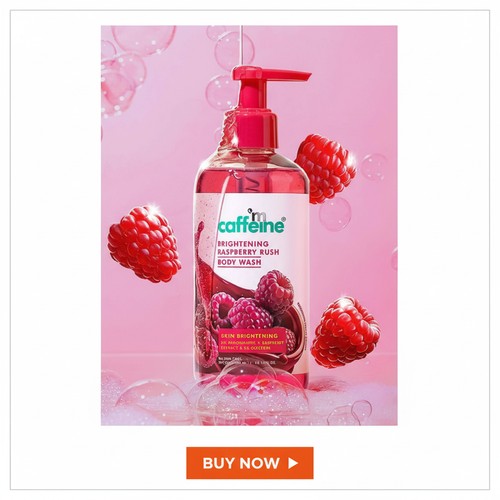 mCaffeine Brightening Raspberry Rush Body Wash mCaffeine Brightening Raspberry Rush Body Wash