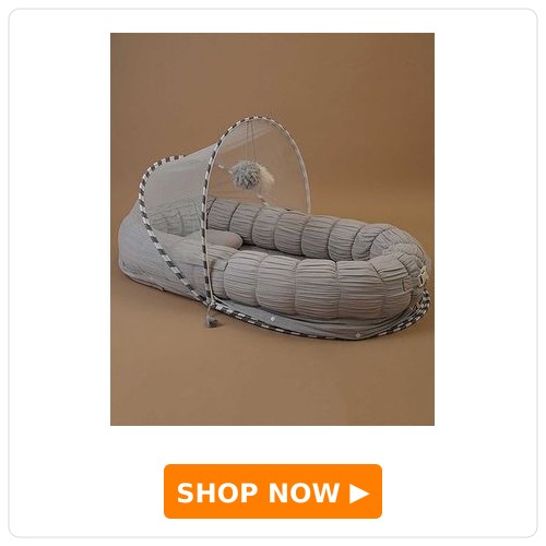 Baby Jalebi Sleep Cloud Baby Nest Bed with Mosquito Net