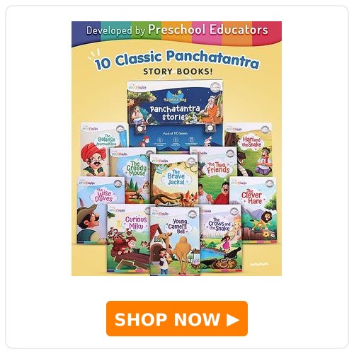 Intelliskills 10 Panchatantra Bedtime Story Book Set