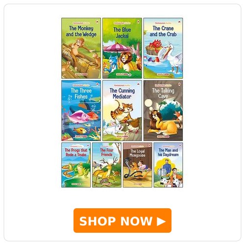 Panchatantra Story Books for Kids Illustrated Set of 10 Books