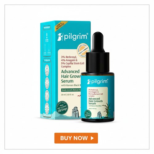 Pilgrim 3% Redensyl & 4% Anagain Advanced Hair Growth Serum