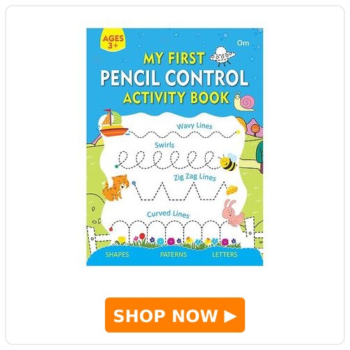 Om Books International My First Pencil Control Activity Book