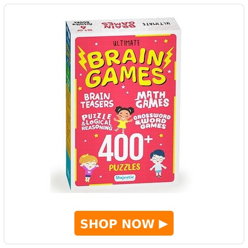 Majestic book club The Ultimate Brain Games Collection Set of 4 books