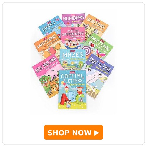 Babyhug First Step to Big Learning Activity Champ Books