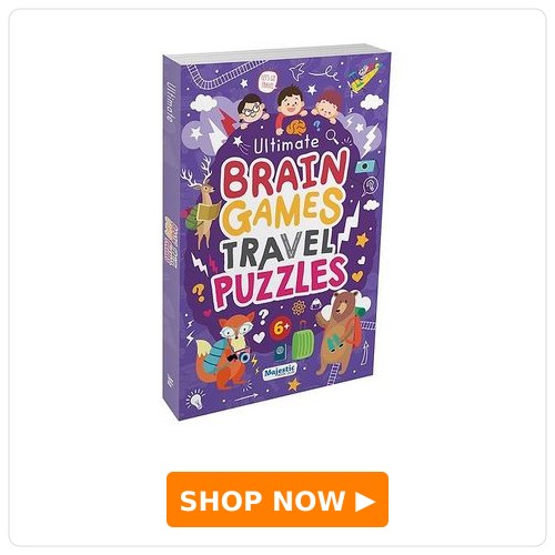 Majestic Book Club Brain Games Travel Puzzles