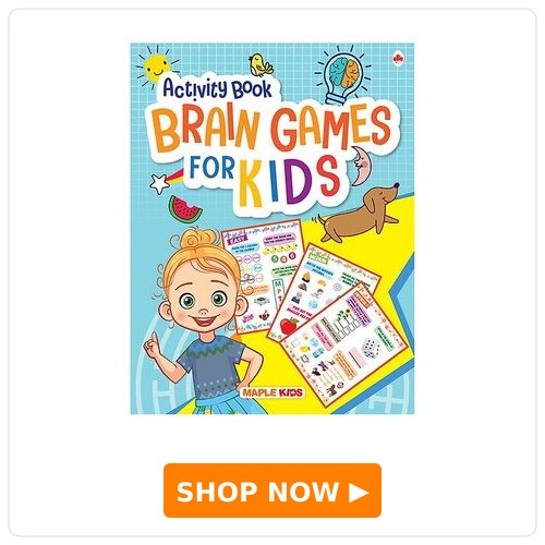 Maple Press Brain Boosting Activity Book