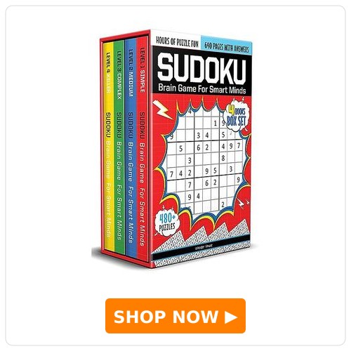 Wonder House Books Sudoku - Brain Games For Smart Minds Box