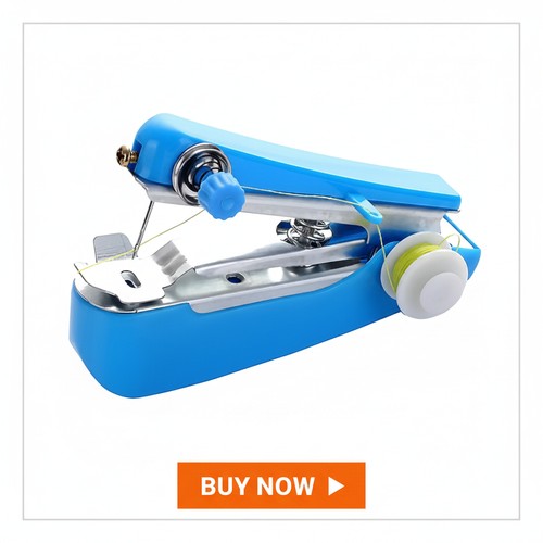 COZY VIBES Manual Mini Handheld Sewing Machine - Review 