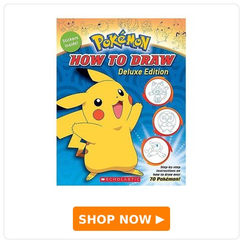 Scholastic Pokémon How To Draw Deluxe Edition Crafts, Hobbies & Activity Book