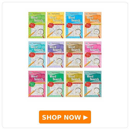 Young Learner Publication Word Search Pad Books Young Learner Publication Word Search Pad Books