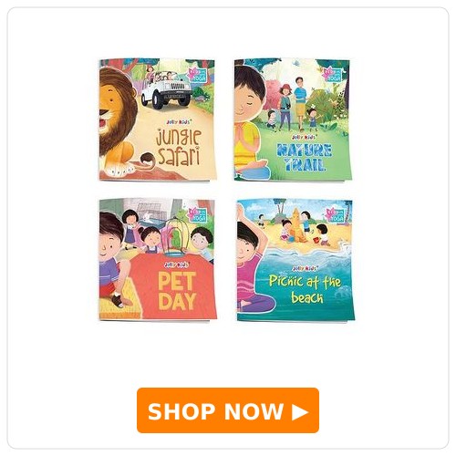 Jolly kids Bloom with Yoga Practice Books