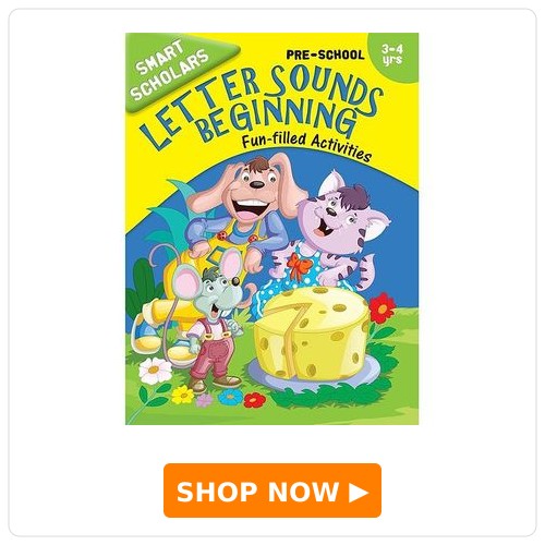 Om Books International Letter Sounds Activities Book