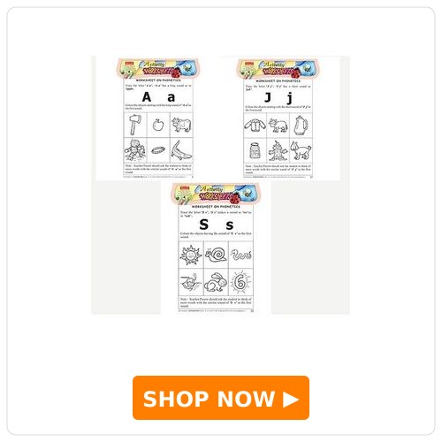 Scholars Hub Concept Development Worksheets Phonics Sounds