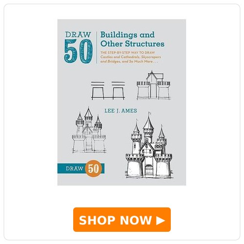 Penguin Random House Draw 50 Buildings and Other Structures Book