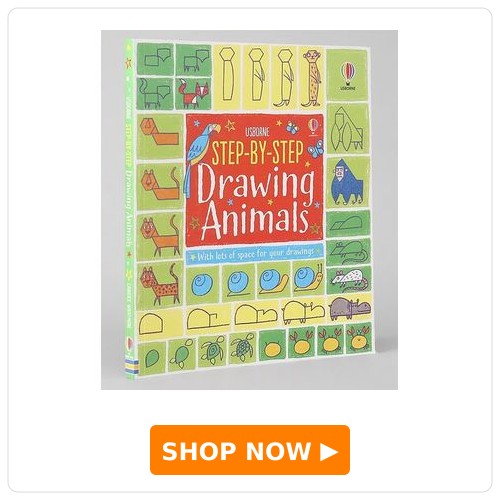 Usborne Books Step By Step Drawing Animals