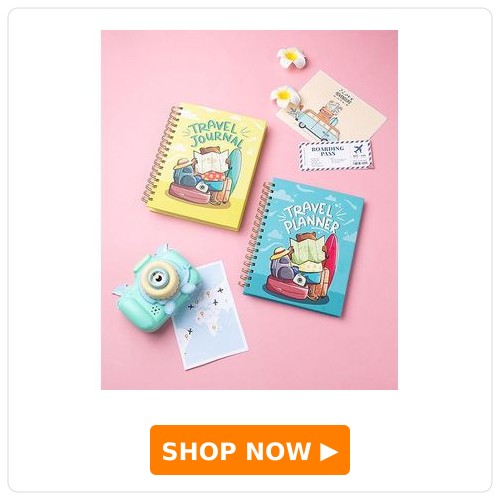 Qwirk Store Travel Planner & Journal Combo