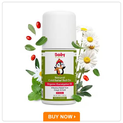 BabyOrgano Natural Cold Relief Roll On White