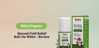 BabyOrgano Natural Cold Relief Roll On White- Review