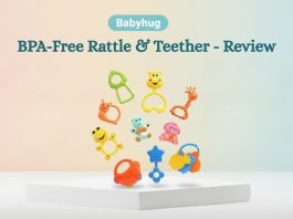 Babyhug BPA-Free Rattle & Teether - Review