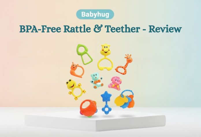 Babyhug BPA-Free Rattle & Teether - Review