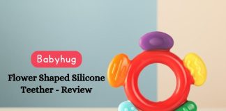 Babyhug Flower Shaped Silicone Teather