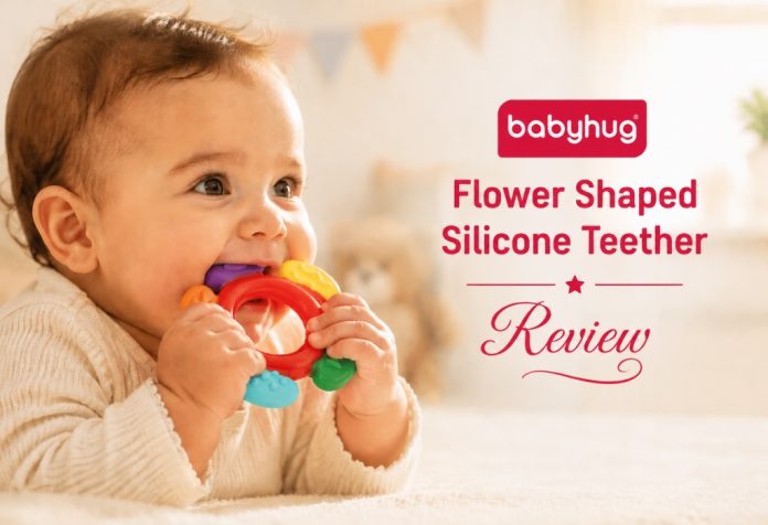 Babyhug Flower Shaped Silicone Teether