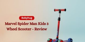 Babyhug Marvel Spider Man Kids 3 Wheel Scooter - Review