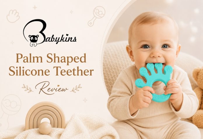Babykins Palm Shaped Silicone Teether