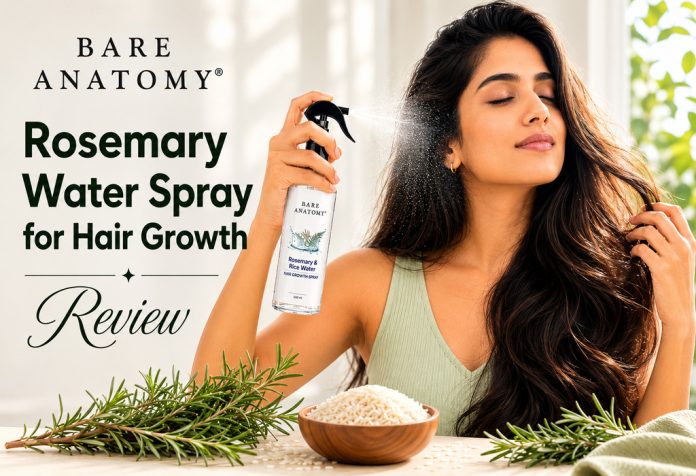 Bare Anatomy Rosemary Water Spray for Hair Growth