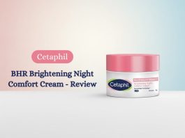 Cetaphil BHR Brightening Night Comfort Cream - Review