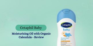 Cetaphil Baby Moisturizing Oil With Organic Calendula - Review