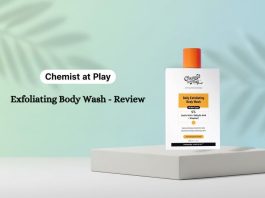 Chemist at Play Exfoliating Body Wash - Review