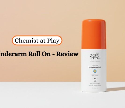 Chemist at Play Underarmn Roll On -Review
