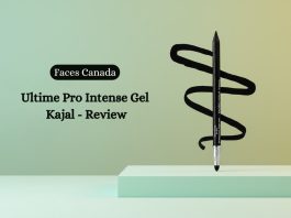 Faces Canada Ultime Pro Intense Gel Kajal Black – Review