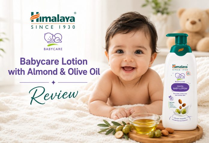 Himalaya Babycare Lotion with Almond & Olive Oil - Review