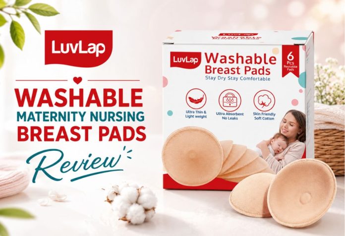 LuvLap Washable Maternity Nursing Breast Pads - Review