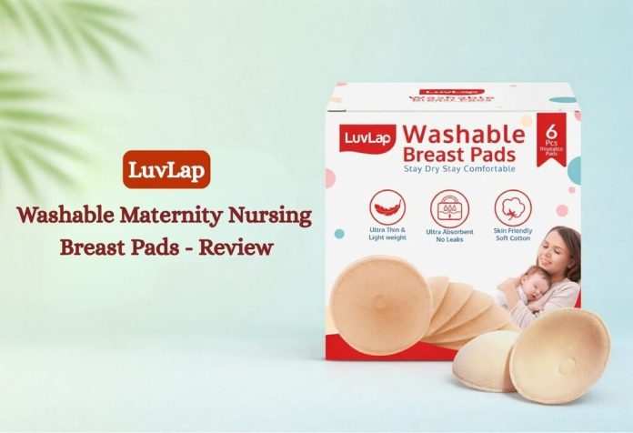 LuvLap Washable Maternity Nursing Breast Pads - Review