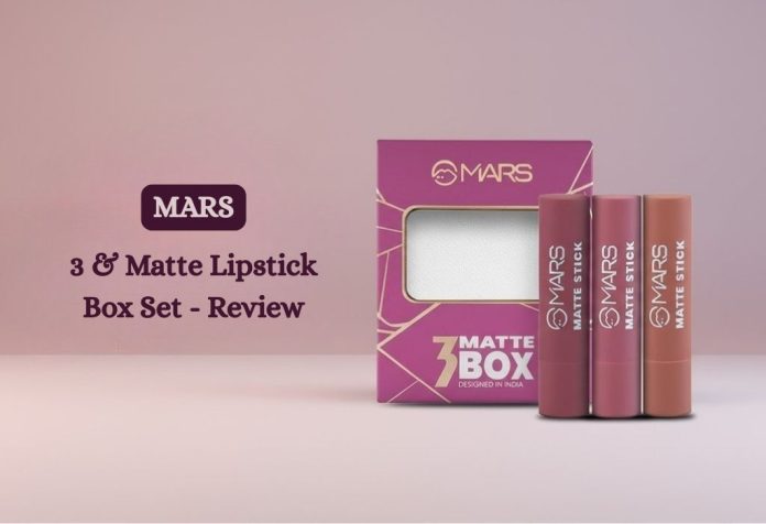 MARS 3 & Matte Lipstick Box Set - Review